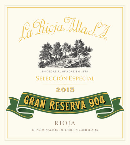 ‘904’ Gran Reserva Selección Especcial 2015