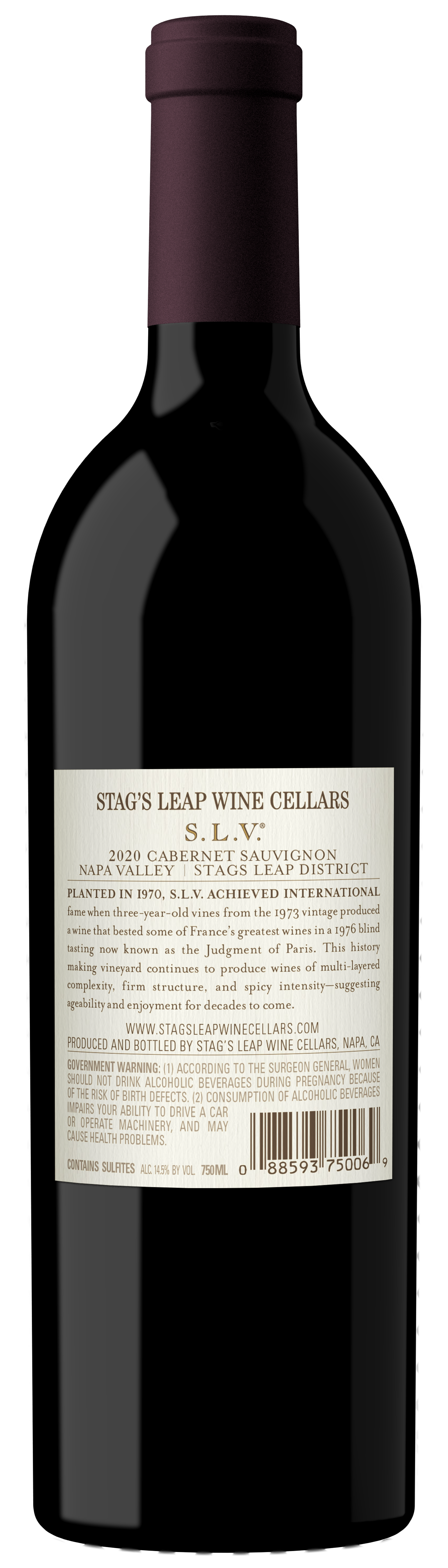 Cabernet Sauvignon S.L.V. 2020